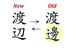 印鑑作成で旧漢字や異体字はどうする？